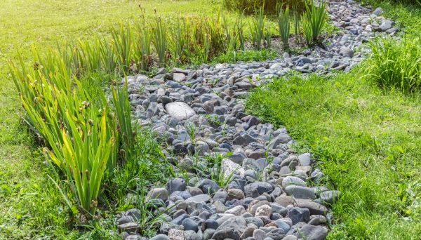 River Rock Garden Installation in Auburn
