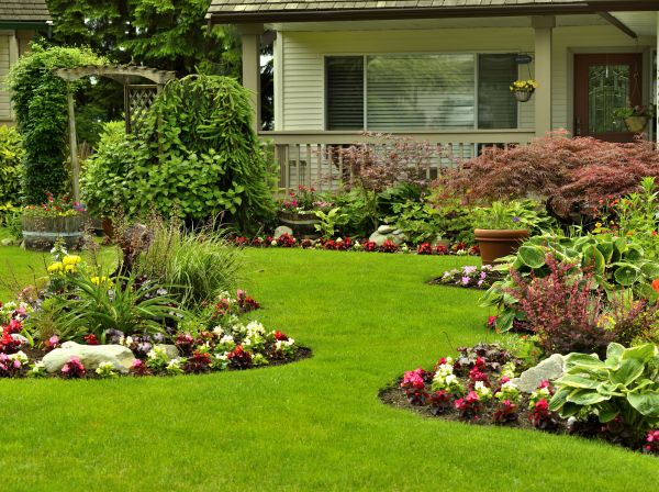 Flower Garden Planting in Auburn