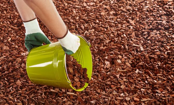 Wood Chip Landscaping in Auburn