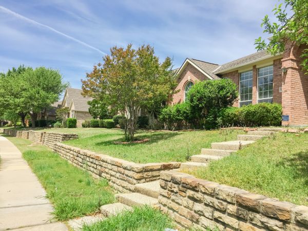 Sloped Yard Landscaping in Auburn